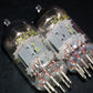 PCC85 Tungsram Austria Platinum Matched Pair NOS NIB Thick Getter late 50s NoL