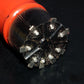 One (1 pcs) Tungsram EM4 tuning eye tube old type NOS NIB Sealed Box Red Coating