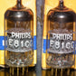 Valvo 6201 (ECC81 12AT7) NOS matched pair rebranded Philips RARE DISC GETTER