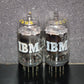 6211A GE IBM Platinum Matched Pair - Pullouts, tested NOS (~ECC82,12AU7,ECC802)