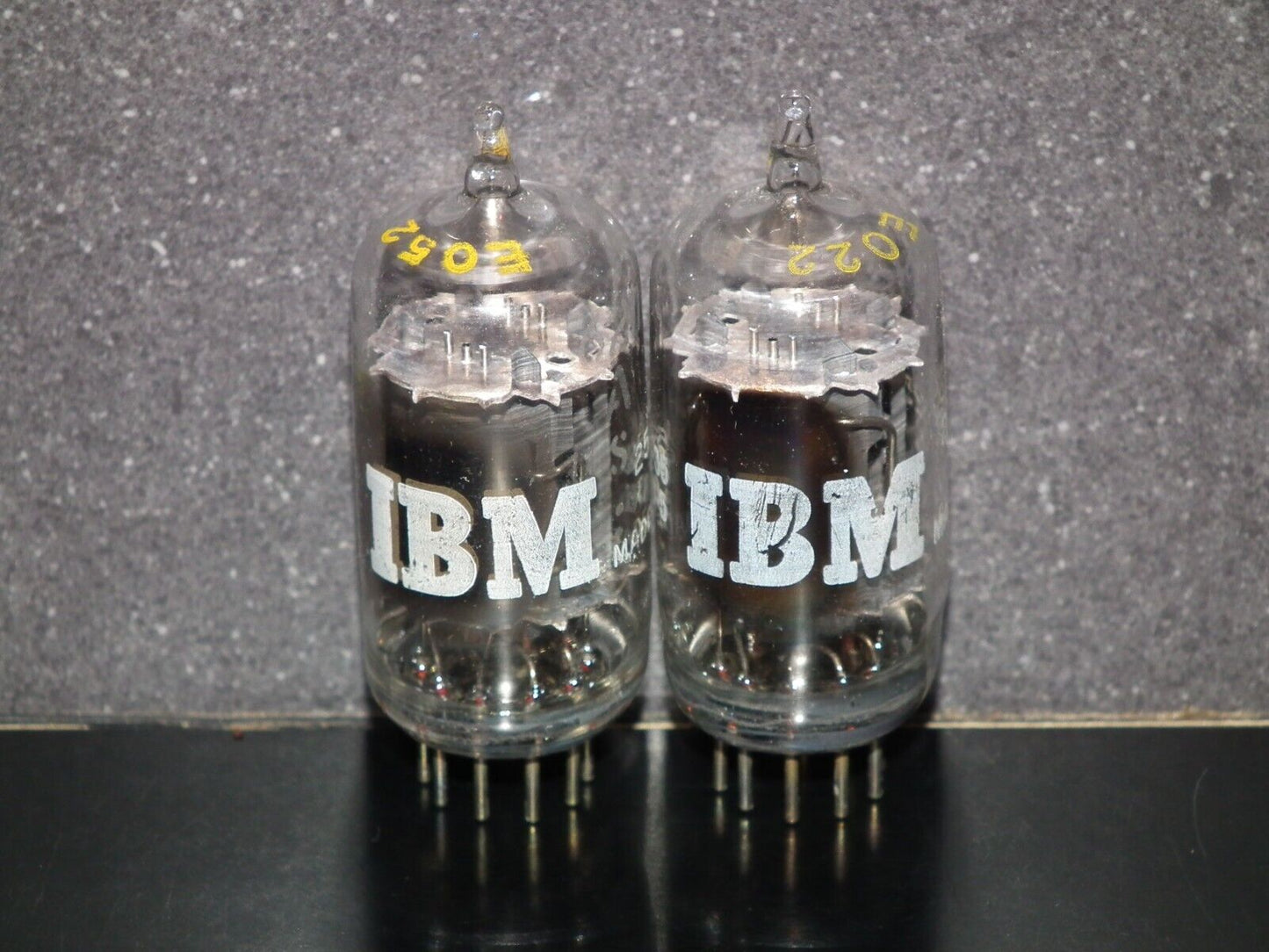 6211A GE IBM Platinum Matched Pair - Pullouts, tested NOS (~ECC82,12AU7,ECC802)