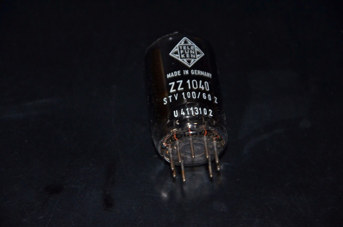 ZZ1040 Telefunken NOS STV100/60 stablilisator tube Diamond Bottom