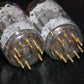 Platinum Matched Pair 6211 Telefunken ~ECC82 Tested 80% DB Gold Pins ULM codes