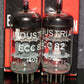 ECC82 12AU7 Standard Brand Industrial NOS NIB Platinum Matched Pair from 60s