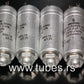 Two vintage Siemens PIO capacitors 2.0 uF / 250V Klangfilm tube audio