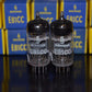 Siemens & Halske E81CC ECC801S 6201 ECC81 Matched pair triple mica West Germany