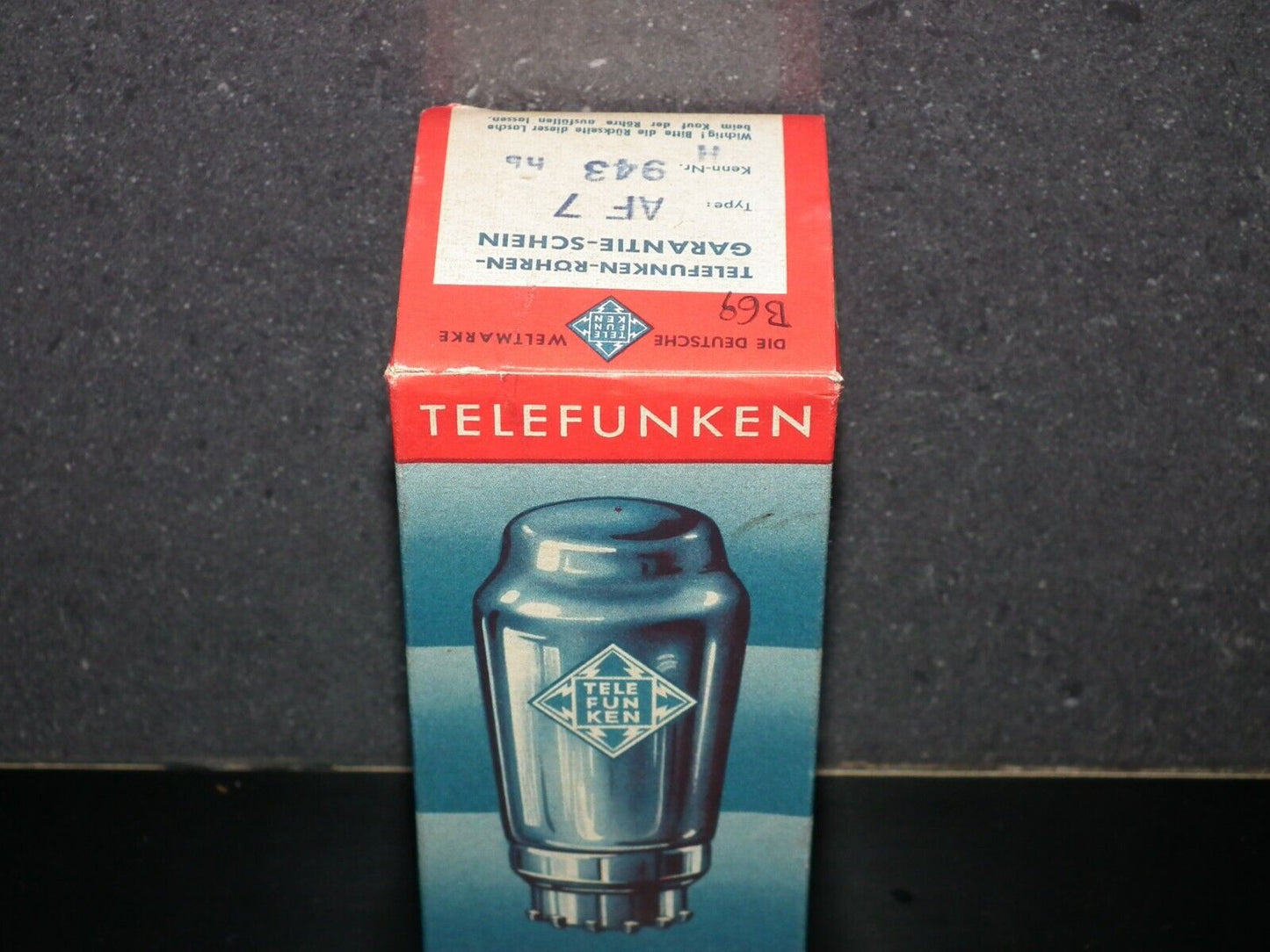 Telefunken AF7 NOS NIB Sealed Box