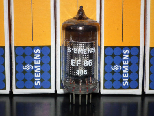 One (1 PC) EF86 Siemens NOS NIB 6267 Audio Pentode Low Noise