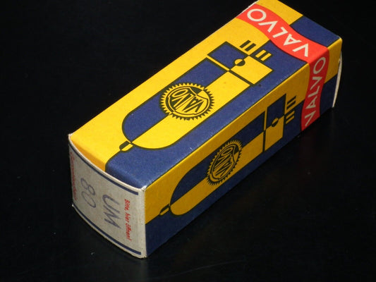 UM80 Valvo Tuning eye tube NOS NIB RARE 1956 Bottom Code Unopened Box
