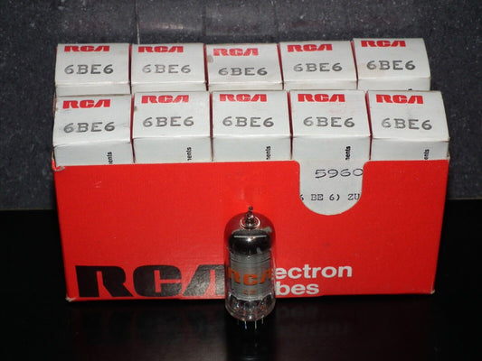 6BE6 RCA Vacuum tube NOS NIB