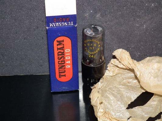 6F6GT Tungsram NOS in original box