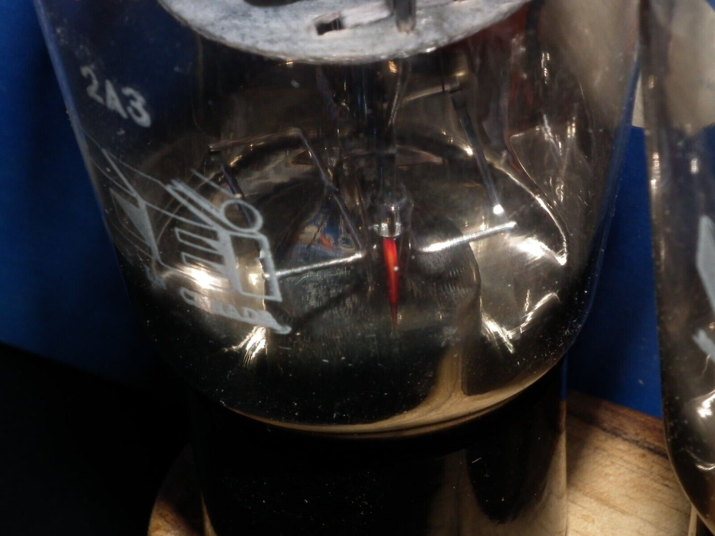 Platinum Matched Pair 2A3 Canadian Marconi NOS NIB DD Getter Rebranded CEI