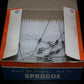 Four vintage NOS 1.5u 10V Sprague 150D Tantalum Capacitor Axial Leads 1500nF 10V