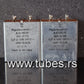 Two vintage PIO capacitors 2uF 160V Siemens Klangfilm 1970 W. Germany