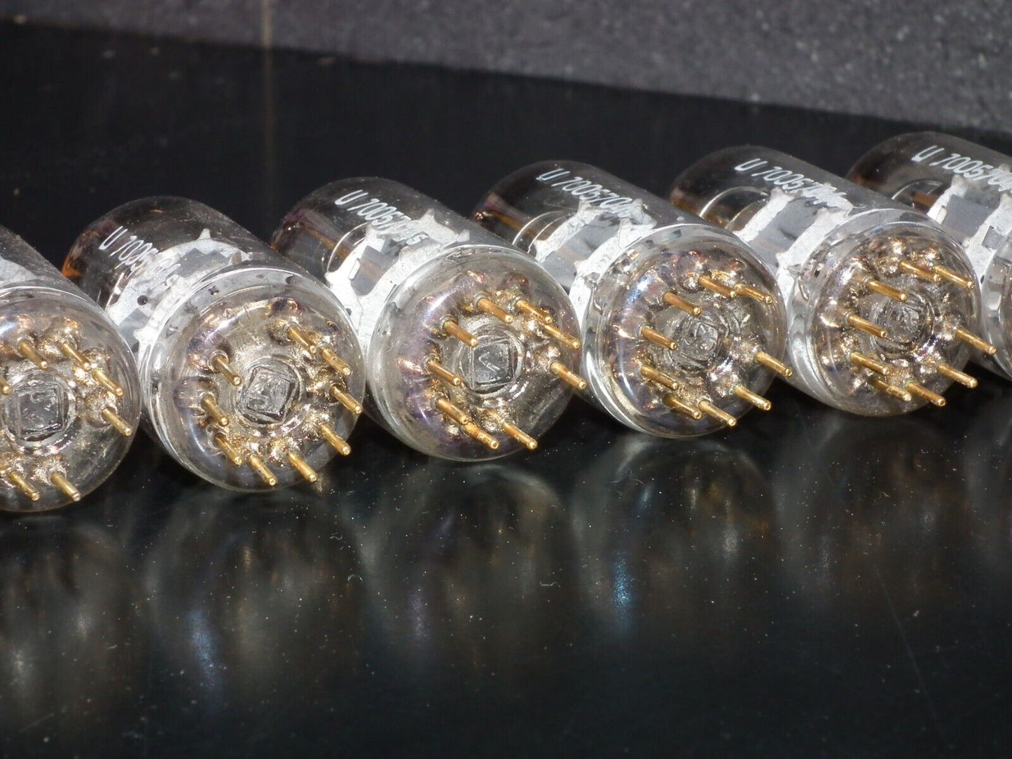 Platinum matched pair E88CC Telefunken 6922 Diamond Bttm Ulm Balanced Tested NOS