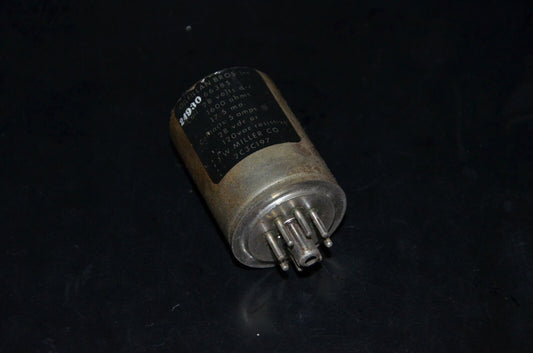 Vintage Relay by Gilfillan Bros 2C3C197 Coil 28V Contacts 28V 5A 120VAC Tested!