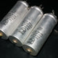 NOS vintage Philips electrolytic can capacitor 50 + 50 mfd 400V made back in 60s