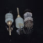 Two (2) NOS Variohm vintage wire wound potentiometers 47 Ohm hermetic sealed!!!