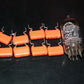 Four (4psc) vintage NOS MKP capacitors 120nF 400V Philips Polypropylene Film 479