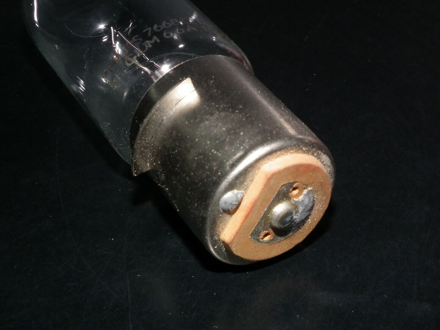 Genuine Philips Bulb 7654C 45W 6.6A P28s NOS Made in Belgium Airfield Lamp