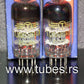 Matched Pair PCC84 Tungsram NOS NIB RARE Foil Disc Getter
