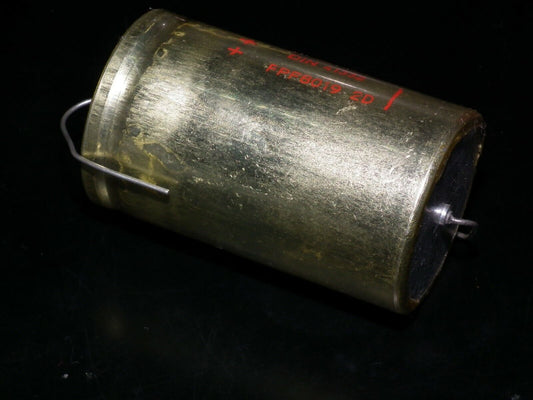 NOS Sprague electrolytic capacitors 6800uF 40V Made in USA
