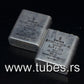 Two vintage Siemens PIO capacitors 2 uF 160V Klangfilm Made in Germany 2mfd 160V