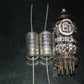 Two vintage NOS Siemens KS Capacitors 3000pF 160V Klangfilm Hi End RIAA preamp