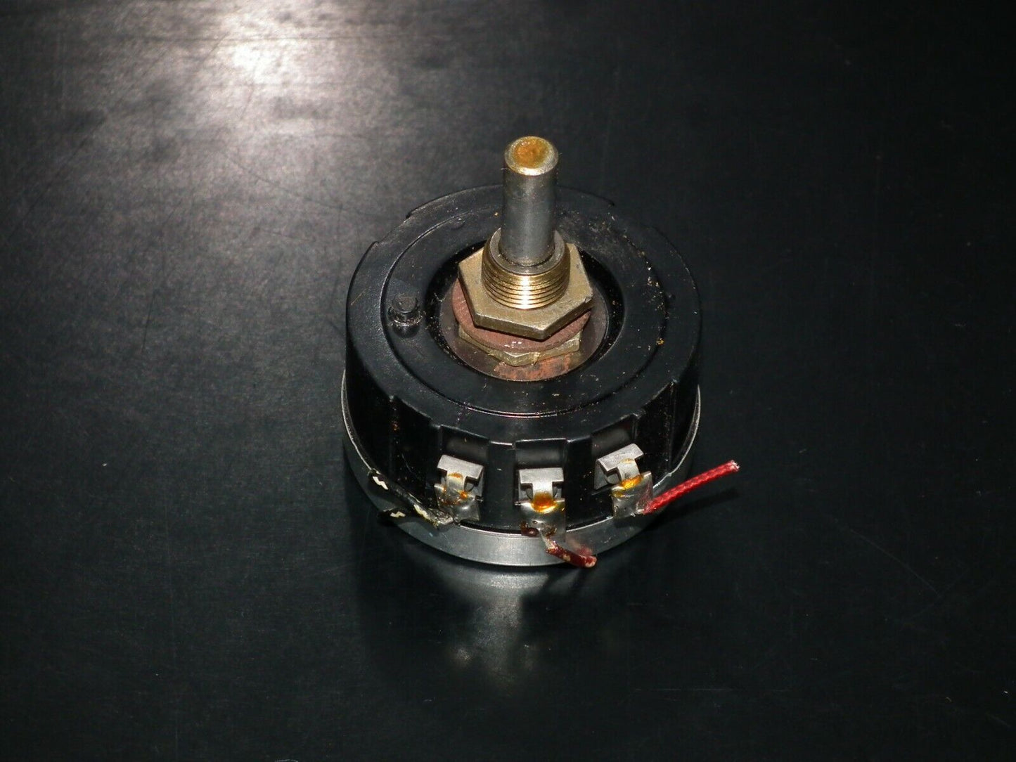 Vintage potentiometer 25K 3W 42mm Used Tested