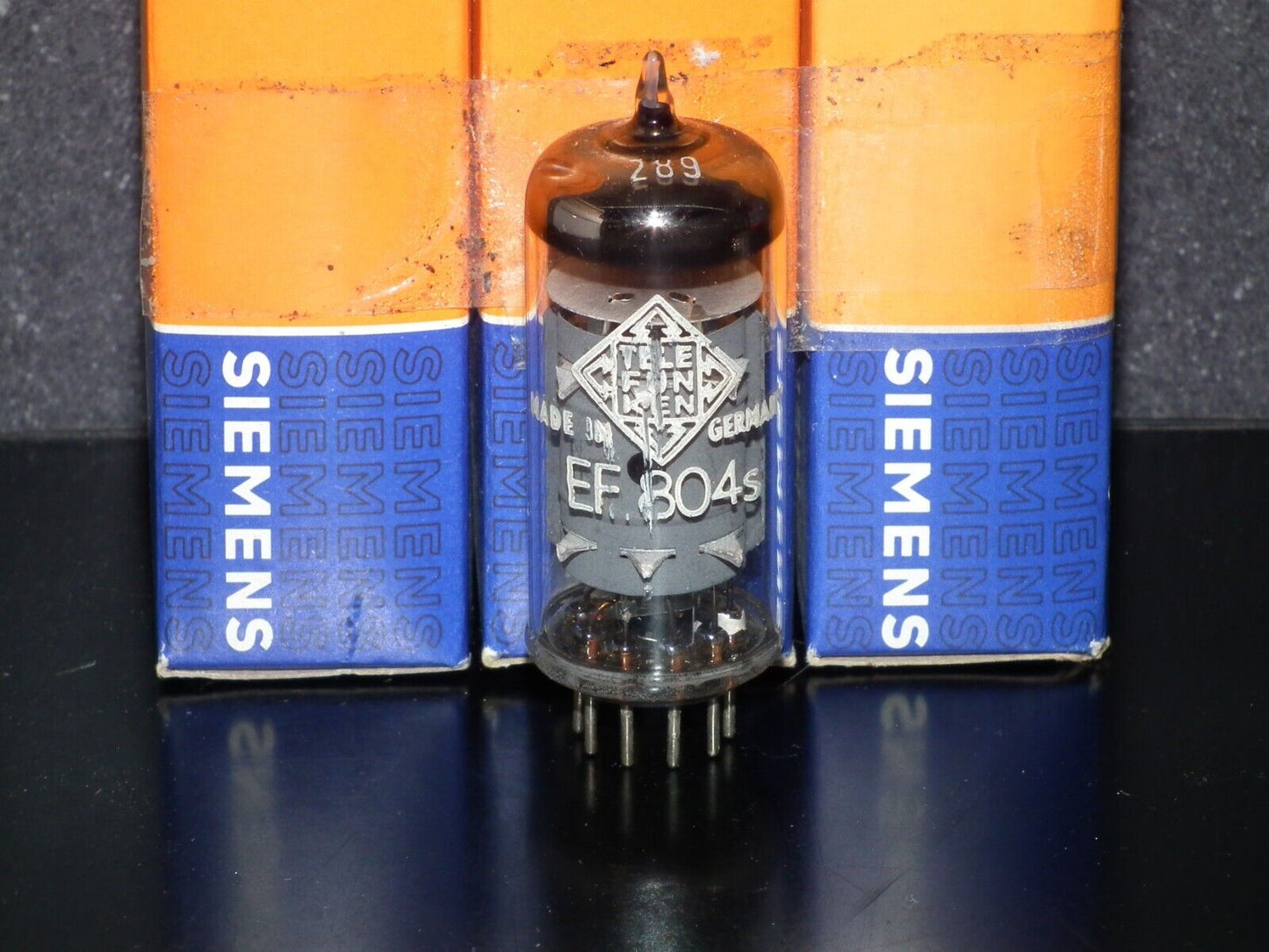 Telefunken EF804S NOS NIB Microphone pentode, low noise, no microphonics Siemens