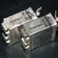 Two vintage Siemens PIO capacitors 2x0.25 uF 300V Klangfilm tube audio 60s NOS