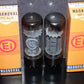 EL34 6CA7 Mullard Xf2 OO  Getter Welded Anodes Platinum Matched Pair Tested 75%