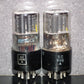 6SL7GT  Sylvania VT-229 JAN Matched Pair Black coated, close dates 40s