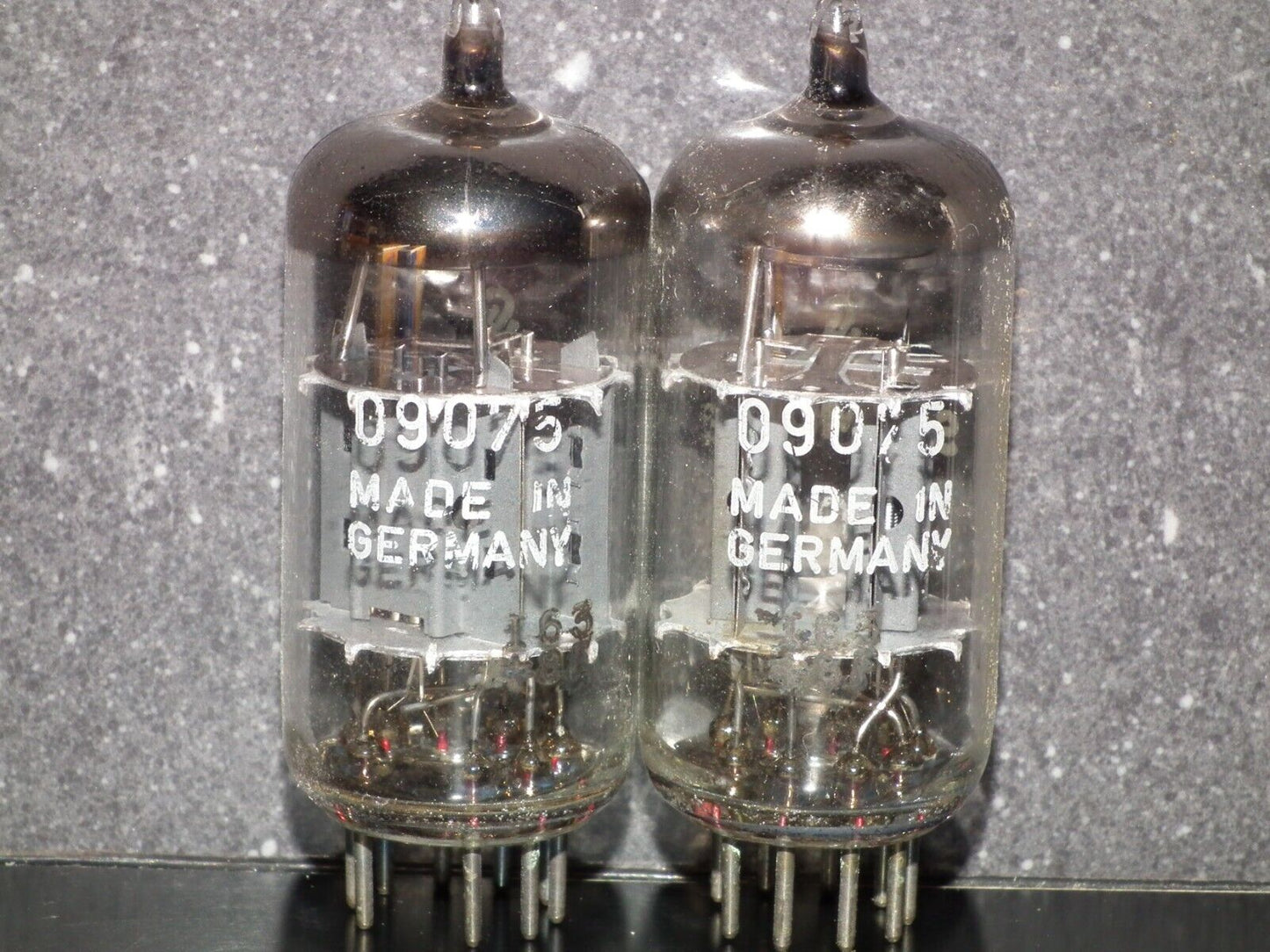 Pair ECC83 Siemens 12AX7  Used Tested 85% Double Getter Support Munich Codes