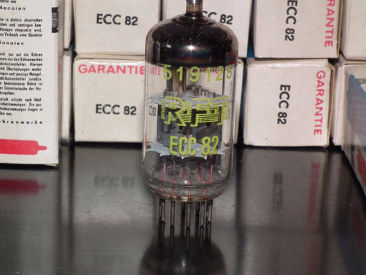 ECC82 12AU7 RFT Germany NOS NIB from 60s