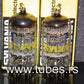 12AU7 Sylvania ECC82  - Platinum Matched Pair - Yellow & Green printing