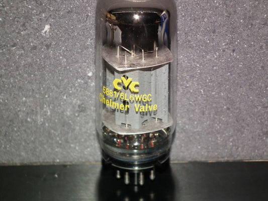 6L6WGC Chelmer Valve 5881 Sovtek NOS NIB tested 100%