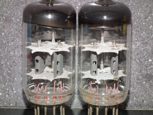 ECC83 12AX7 RFT Germany Matched Pair USED Tested 100% Balanced Triodes