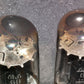 6L6GB GE Pair, Made in US in 1957, top square getter, used, tested 85%