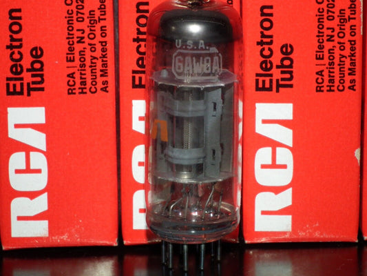 6AW8A RCA NOS NIB Triode Pentode Radio receiver transceiver tube Shindo