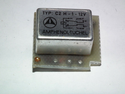 AMPHENOL - TUCHEL C2 H-1-12V Relay Coil 12V Contacts 250V 1A 120VAC Tested!