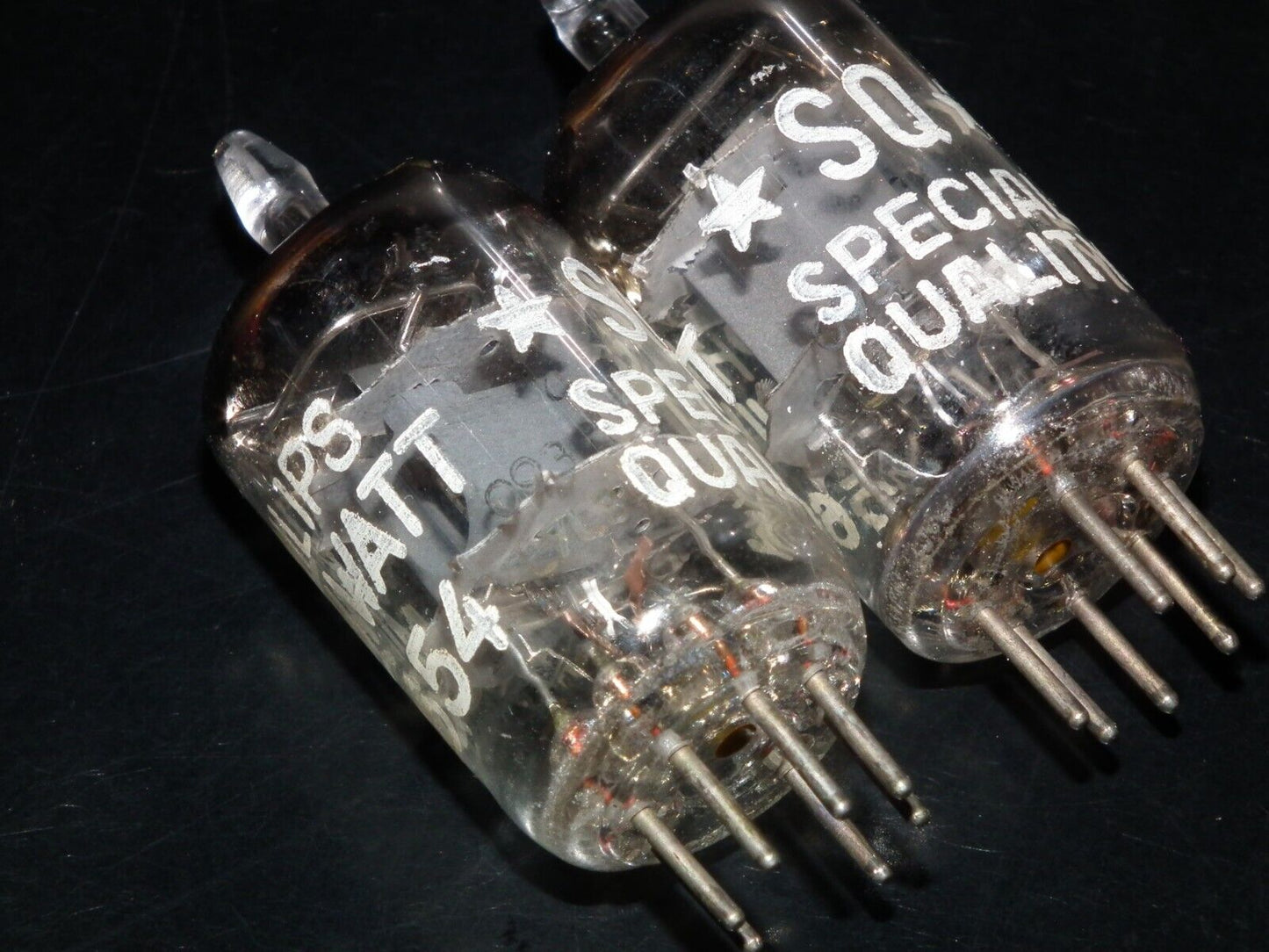 Platinum Matched Pair 5654 Mazda Brussels EF95 6AK5 Square Getter 1957