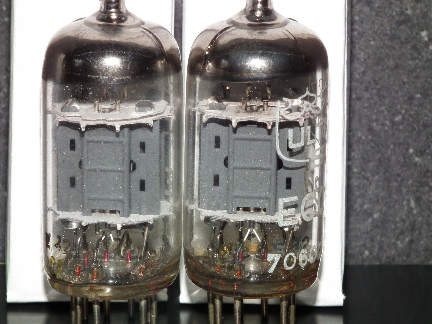 Matched pair ECC83 SQ Ultron 12AX7 Philips NOS 100% tested very strong