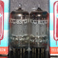 ECC83 Telefunken 12AX7 Matched Pair Smooth plates, diamond bottom, DYNACO USED 1