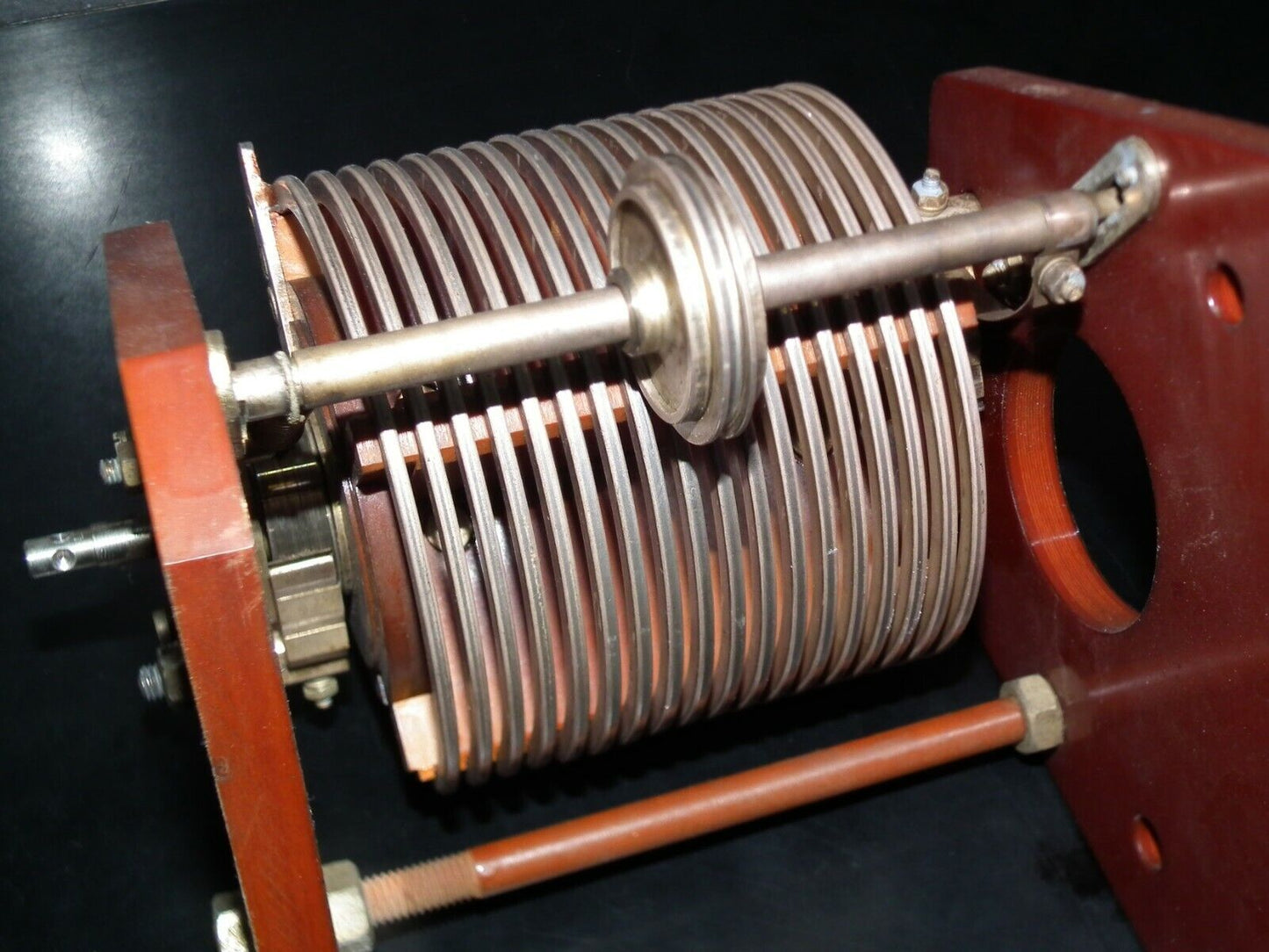 VARIABLE ROLLER INDUCTOR COIL - HF POWER AMPLIFIER - ANTENNA TUNER QRO