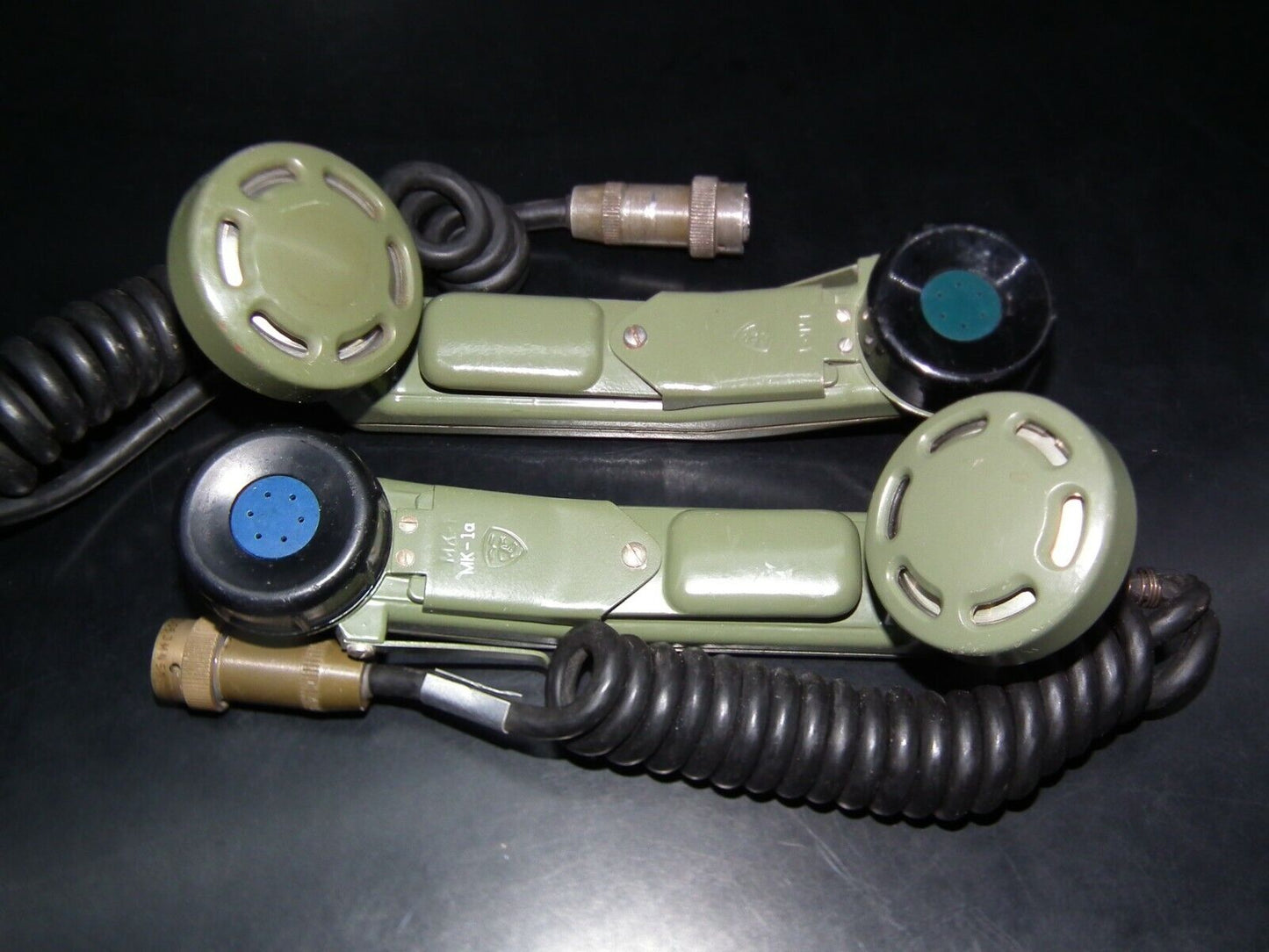 Military Speaker Microphone Telephone Speakerphone for Two Way Radio Phone