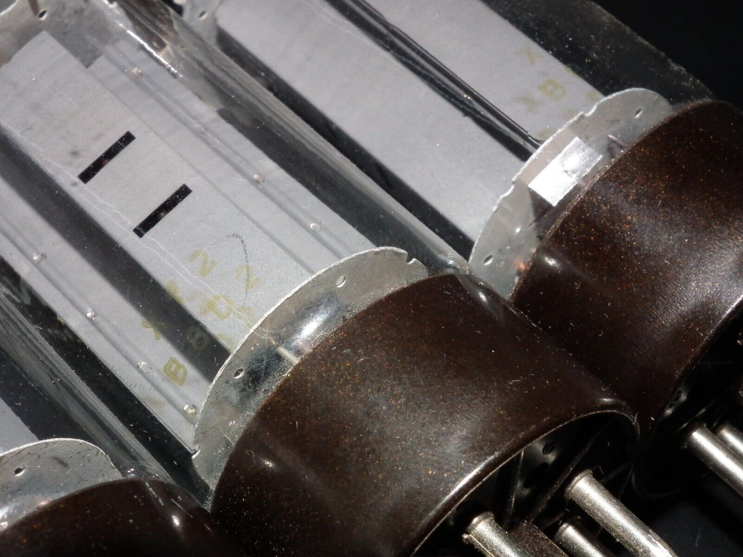 EL34 6CA7 Mullard Welded Anodes Platinum Matched QUAD Tested 95% Blackburn 1968