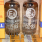 PCC88 7DJ8 EI Yugoslavia NOS Matched Pair (A frame dimpled getter Philips type)