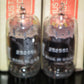 Platinum Matched Pair IBM GE 6211A Long Life 10000 hours double triode 6211 NOS
