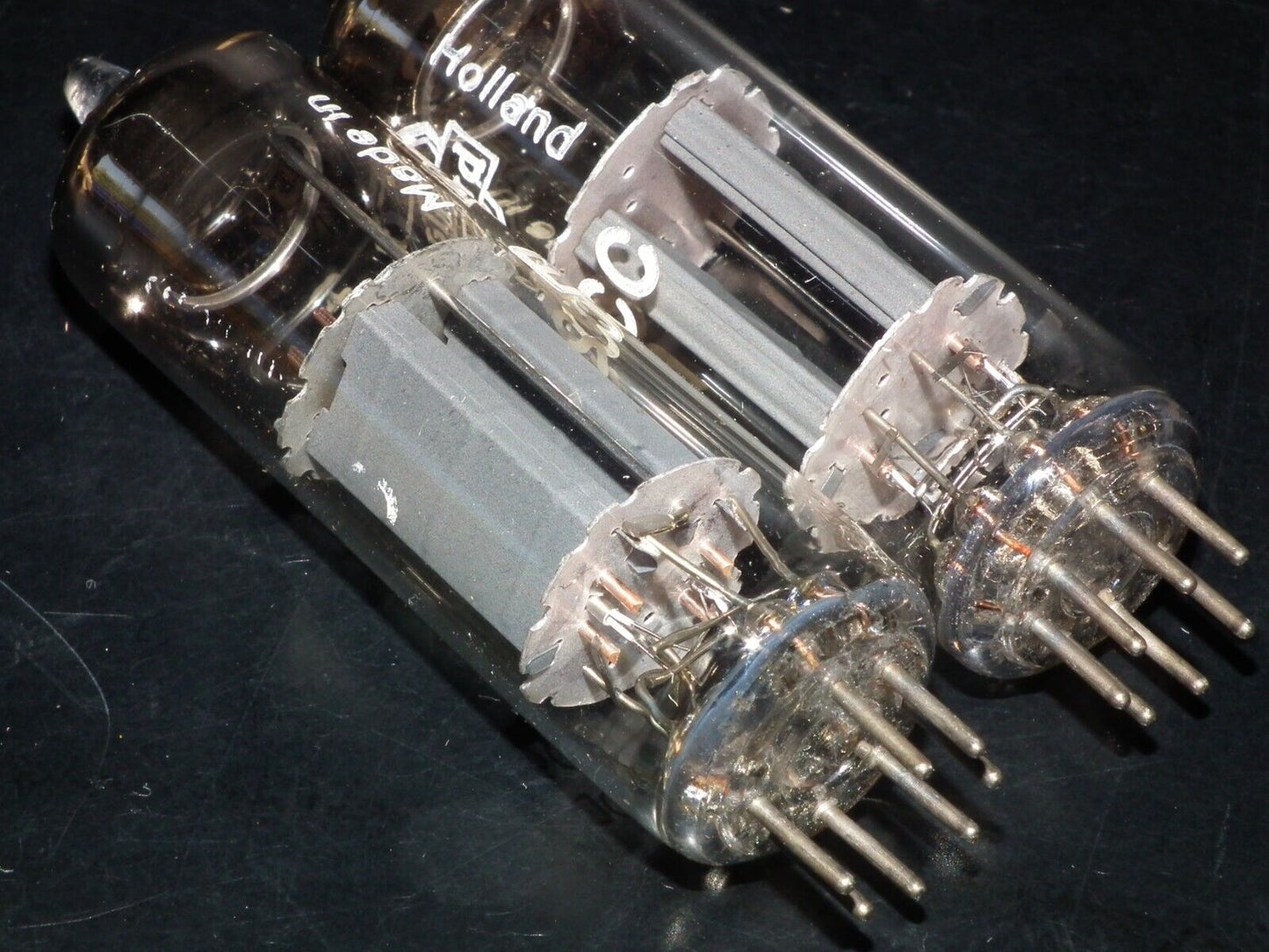 Matched pair E92CC Mullard Made in Heerlen Holland in 1960, Used tested 100%